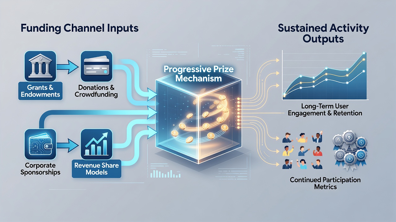 Illustration showing player activity flows between simulated tables, progressive slots, and sports prediction interfaces supported by multiple funding channels