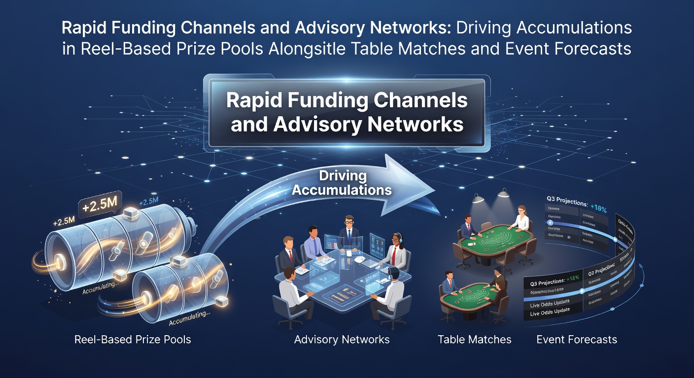 Rapid funding channels supporting reel-based prize pools and table game integrations in online gaming platforms