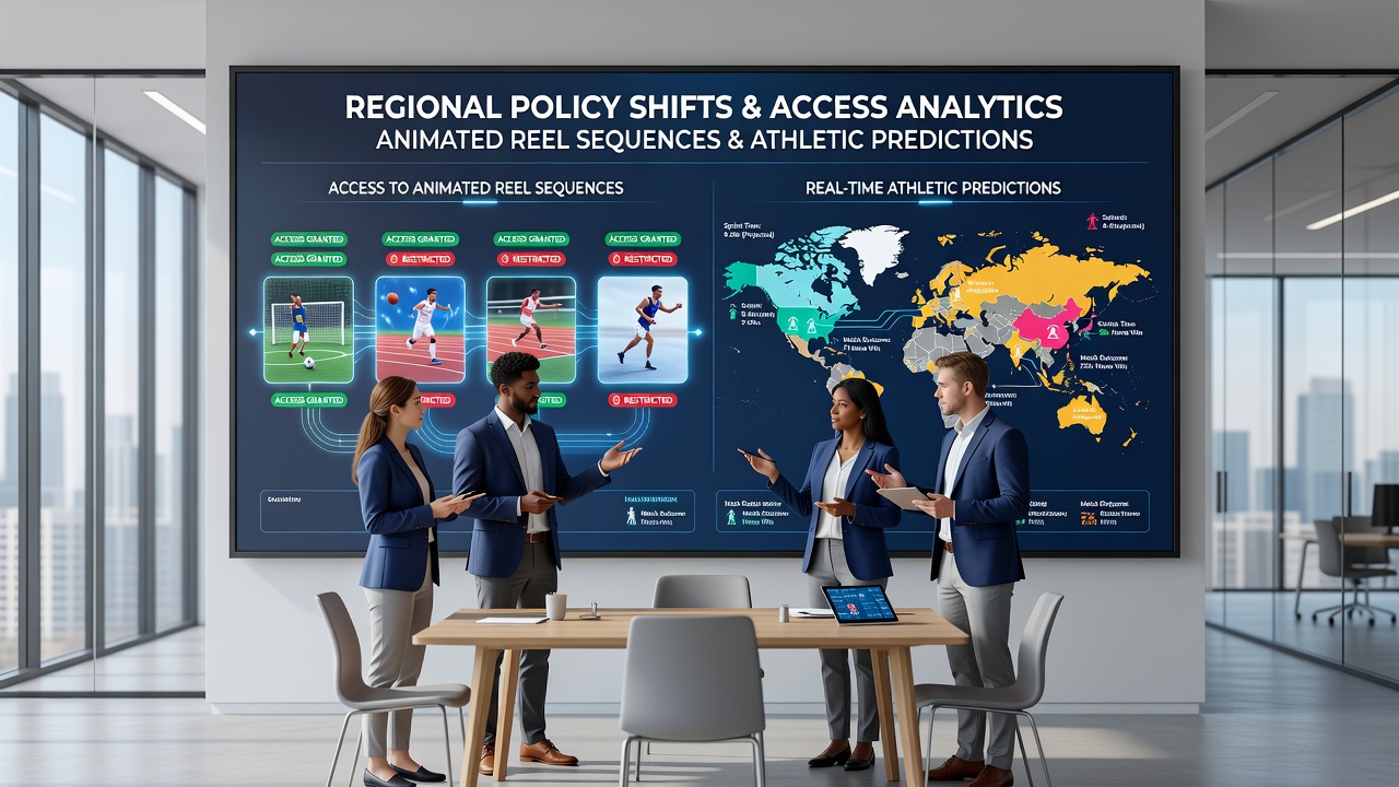 Policy documents and loyalty program interfaces illustrating regional access changes for reel sequences and athletic predictions