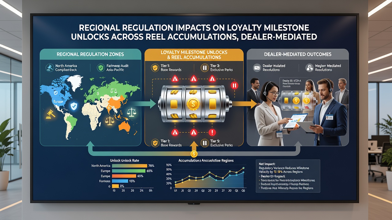 Impact of regional rules on loyalty milestones in dealer sessions and sports markets
