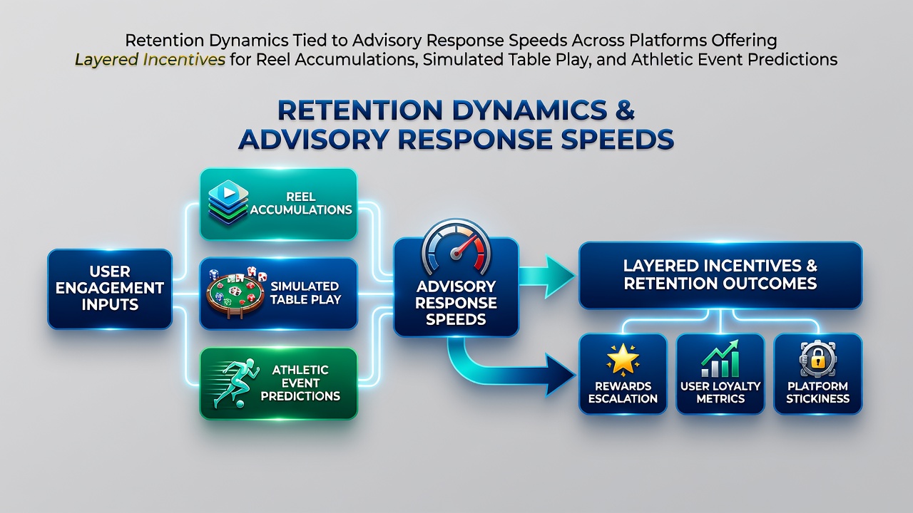 Platform dashboard showing advisory response metrics alongside reel accumulation and sports prediction interfaces
